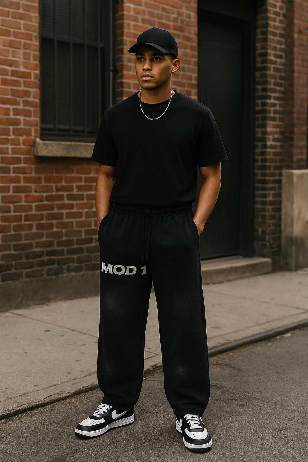 MOD 1 Wide-Leg Jogger Mold | Acid Washed Fleece