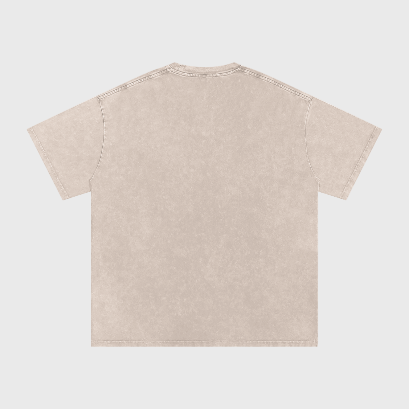 Signal Rider (Indigo Drift) | MOD 1 Snow Washed Oversized Cotton T-Shirt Mold